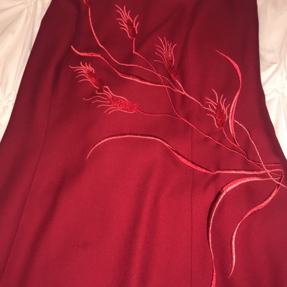 RED LONG DRESS